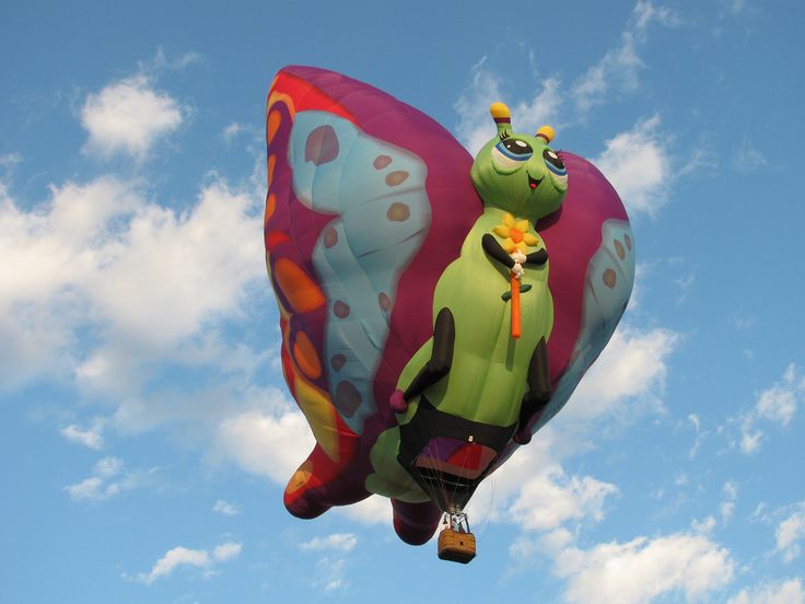 Butterfly hot air balloon | Flickr - Photo Sharing!