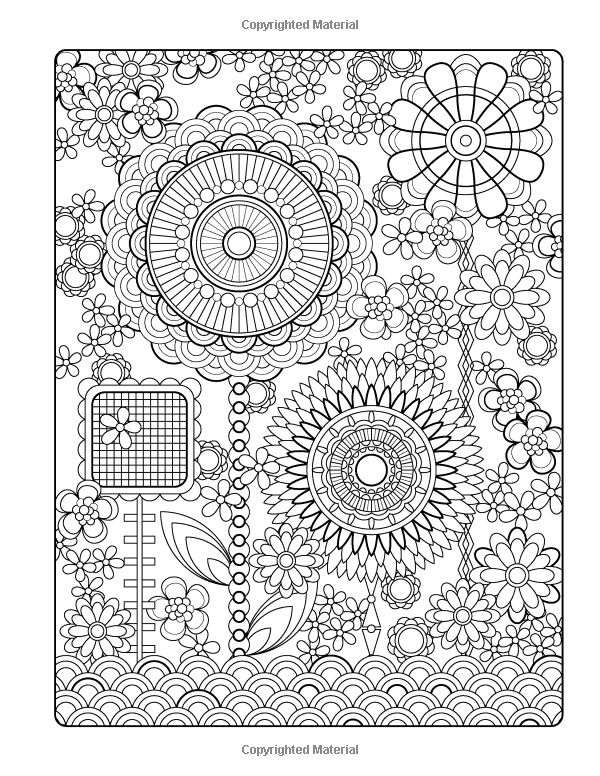 Flower Designs Coloring Book (Volume 1): Jenean Morrison: 9780615983981: Amazon.com: Books: 