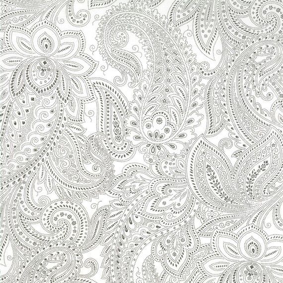 understated and beautiful: paisley by moda #paisley #cotton #fabric: 