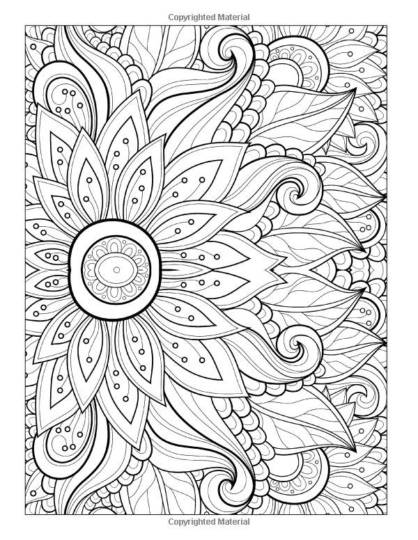 Free coloring page coloring-adult-flower-with-many-petals.: 
