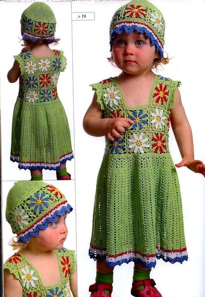 crafts for summer: baby dress | make handmade, crochet, craft: 