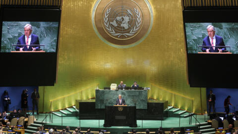 الأمين العام للأمم المتحدة في كلمة له أثناء افتتاح الدورة 78 للجمعية العامة/ سبتمبر أيلول 2023
