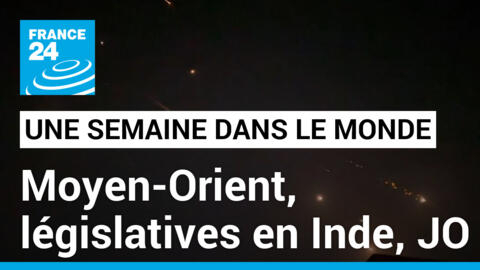 Escalade au Moyen-Orient, coup d'envoi des législatives en Inde, J-100 avant les JO de Paris