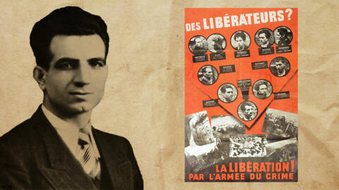 The French-Armenian resistance fighter Missak Manouchian and the famous "Red Poster".