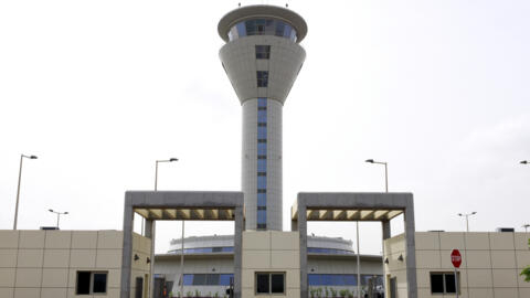 مشهد عام لمطار بليز دياغني في دياس على بعد 50 كم من العاصمة السنغالية داكار، 17 أكتوبر 2017.