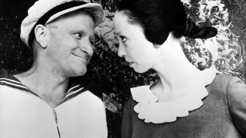 A film adaptation of "Popeye" shows US actress Shelley Duvall playing Olive