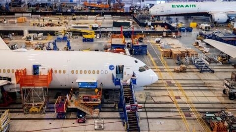 Une usine d'assemblage d'avions 787 de Boeing à North Charleston, en Caroline du Sud (États-Unis), le 30 mai 2023.