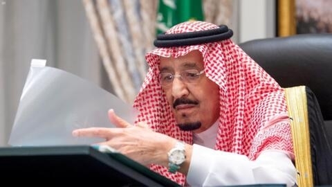 العاهل السعودي الملك سلمان بن عبد العزيز. 18 أغسطس/آب 2020. 
