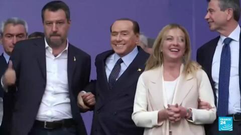 Meloni fires up supporters as Italy's far-right eyes historic win