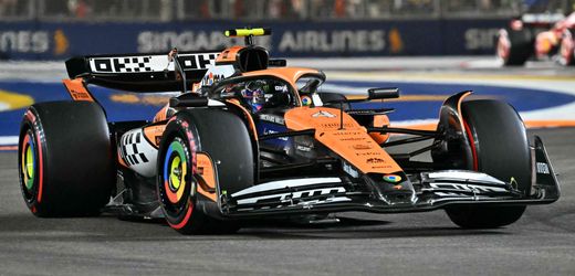 Formel-1-Qualifying in Singapur: Lando Norris geht vor Max Verstappen ins Rennen