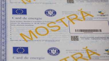 model card de energie