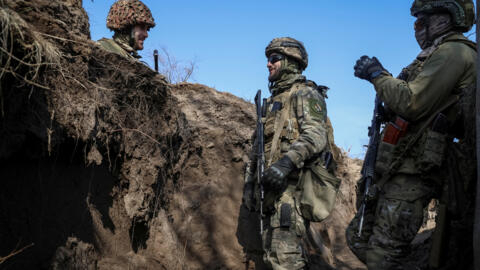 Военнослужащие 79-1 бригады ВСУ в Донецкой области. 4 марта 2024.
