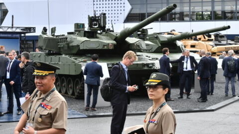 Le salon Eurosatory 2024 à Villepinte (France).