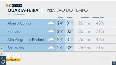 Veja a previsão do tempo no Maranhão - Confira como deve ficar o tempo e a temperatura.