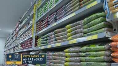 Levantamento aponta deflação em supermercados de Ribeirão Preto - Cesta básica está mais barata na cidade.