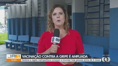 Vacinação contra a gripe é ampliada em Goiânia - Pessoas com idade acima de seis meses podem se imunizar.