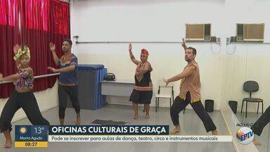 Projeto oferece oficinas culturais gratuitas em Ribeirão Preto - Inscrições estão abertas para aulas de dança, teatro, circo e instrumentos musicais.