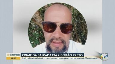 Justiça decreta prisão de homem que deu carona para atirador em estacionamento de Ribeirão - Jovem de 22 anos morreu baleado.