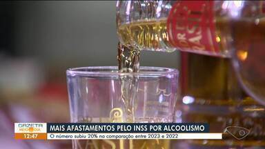 Número de afastamentos pelo INSS por alcoolismo cresce 20% no ES - Assista a seguir.