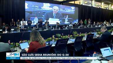 São Luís sedia reuniões do G-20 nesta semana - Líderes de potências mundiais debateram nesta segunda-feira (10) sobre cibersegurança.