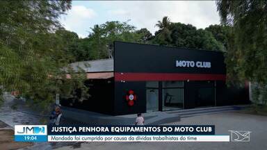 Justiça penhora equipamentos do Moto Club - Mandado foi cumprido por causa da dívidas trabalhistas do time.