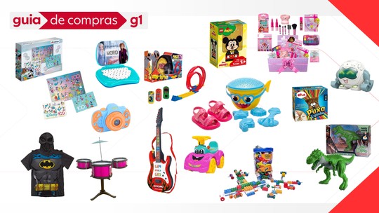 Brinquedos por até R$ 100: sugestões para crianças de 2 a 5 anos