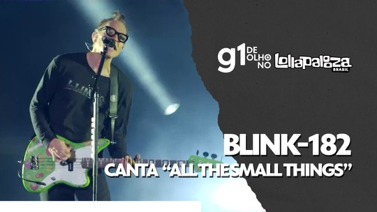 Blink-182 é eleito o melhor show do Lollapalooza 2024, segundo leitores do g1 - Programa: G1 Pop&Arte 