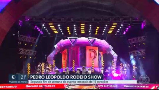 Pedro Leopoldo é palco de rodeio show - Programa: MG2 