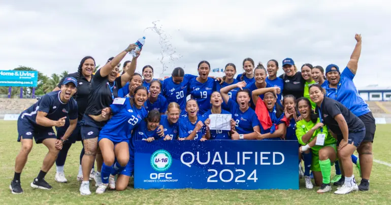 Samoa U16 women create history