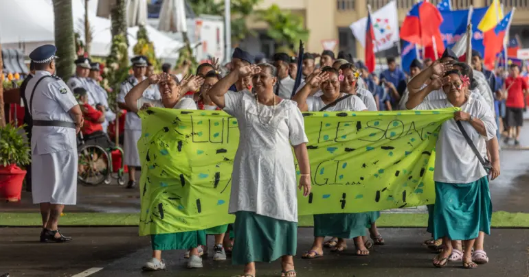 A display of unity and pride as Samoa celebrates Independence 