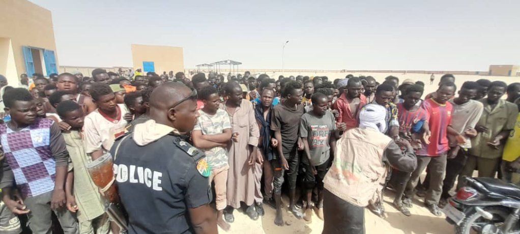 The 463 people expelled from Libya arrived in the town of Dirkou, in eastern Niger, on July 18, according to Alarme Phone Sahara | Source: Alarme Phone Sahara @AlarmephoneS