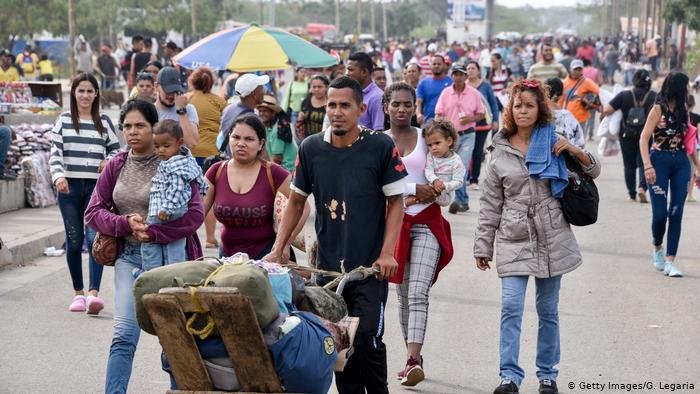 Getty Images/G. Legaria | 4.8 مليون من اللاجئين الفنزويليين فروا من البلاد.
