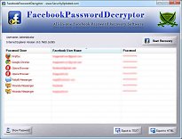 Facebook Password Decryptor