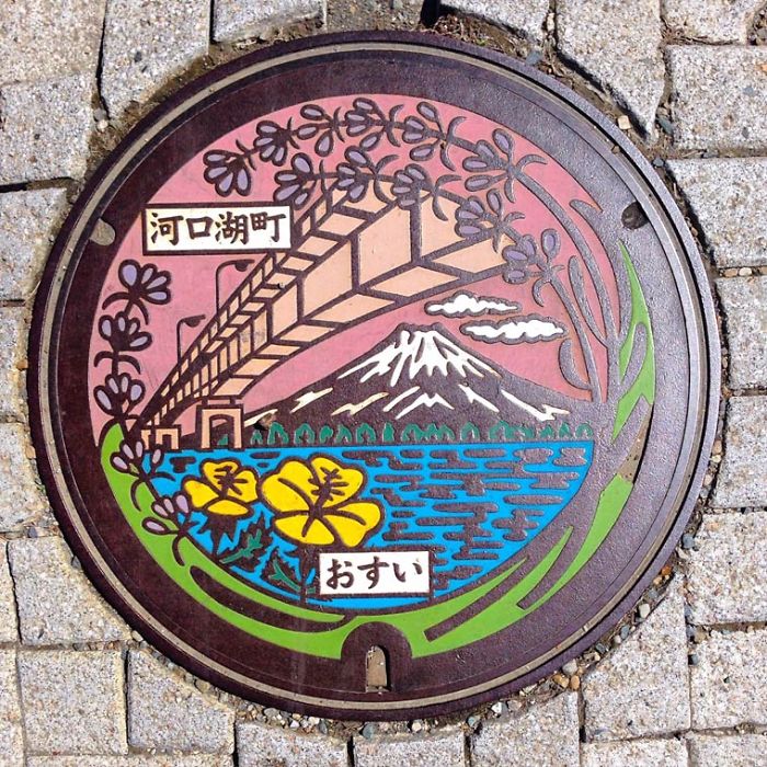 I Found Some Beautiful Japanese Manhole Covers During My Last Trip There