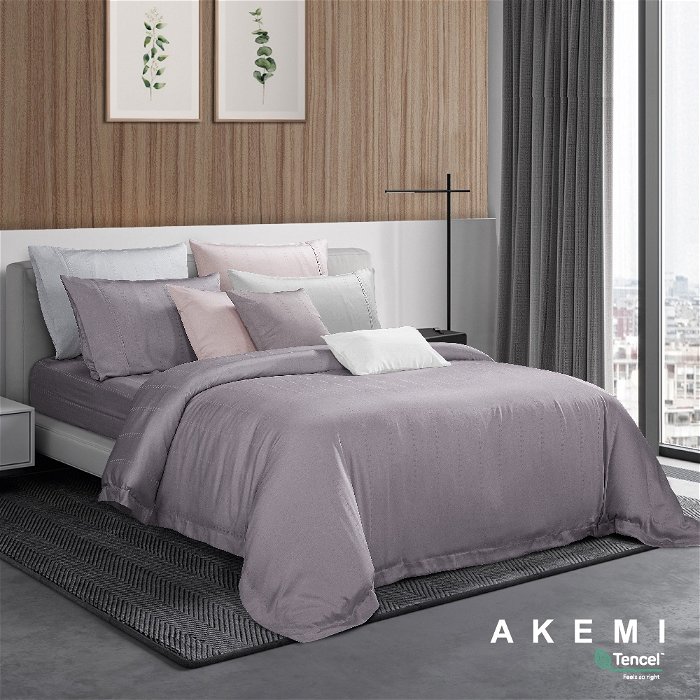 Akemi Bedsheet TENCEL™ Accord - Alard (Fitted Sheet Set) | Best Bedsheet in Singapore