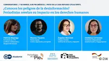 Event on disinformation DW Akademie Latin America 