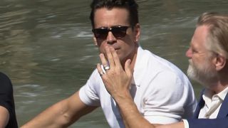 Colin Farrell al Lido di Venezia