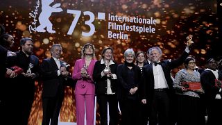 Sul palco della Berlinale 2023