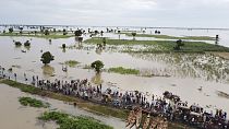 Severe floods in Nigeria leave residents displaced