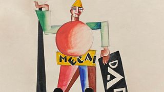 Il poster della mostra "The Avant-Garde in Georgia (1900-1936)" in programma al Bozar di Bruxelles