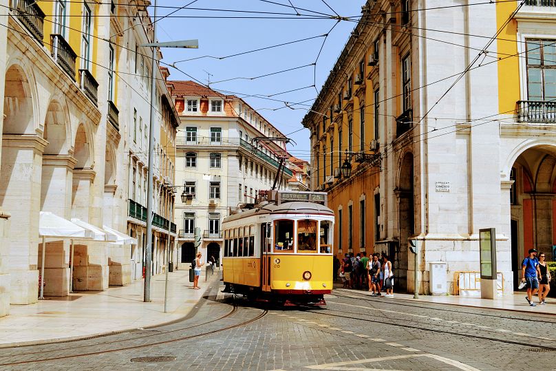 Отправная точка маршрута Caminho Português de Santiago - Лиссабон.