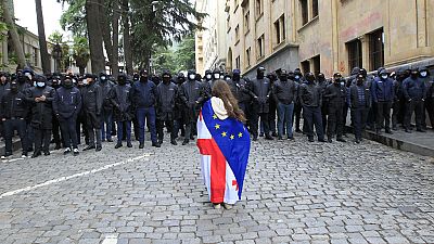 Projeto de lei provocou semanas de intensos protestos na Geórgia