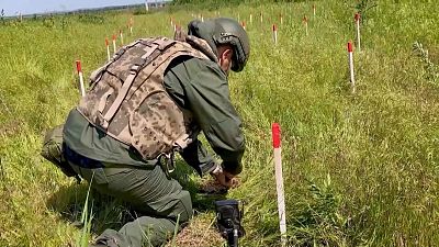 Alla conferenza in Azerbaigian si chiede una risposta internazionale congiunta per lo sminamento