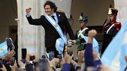 El presidente argentino, Javier Milei, en Córdoba, Argentina, el 25 de mayo de 2024.