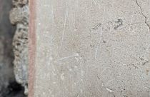 Inschrift auf dem Haus der Ceii in Pompeji