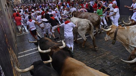 San Fermin em Pamplona.