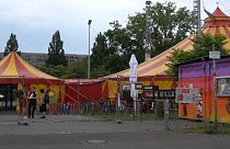 Poesiefestival findet in einem Zirkuszelt in Berlin statt.