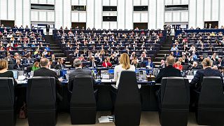 Los eurodiputados se reúnen en Estrasburgo para celebrar la primera sesión plenaria tras las elecciones de junio.