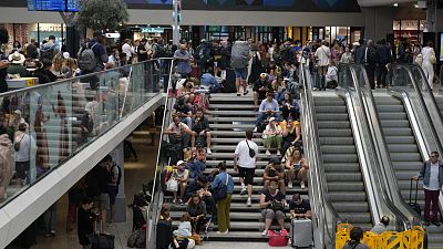 Parones y cancelaciones en la red de trenes francesa