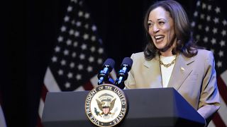 Kamala Harris tells Gen-Z voters she will work to earn their support